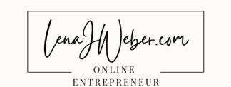 Logo of Lena J. Weber, helping people 50+ build online income using their skills